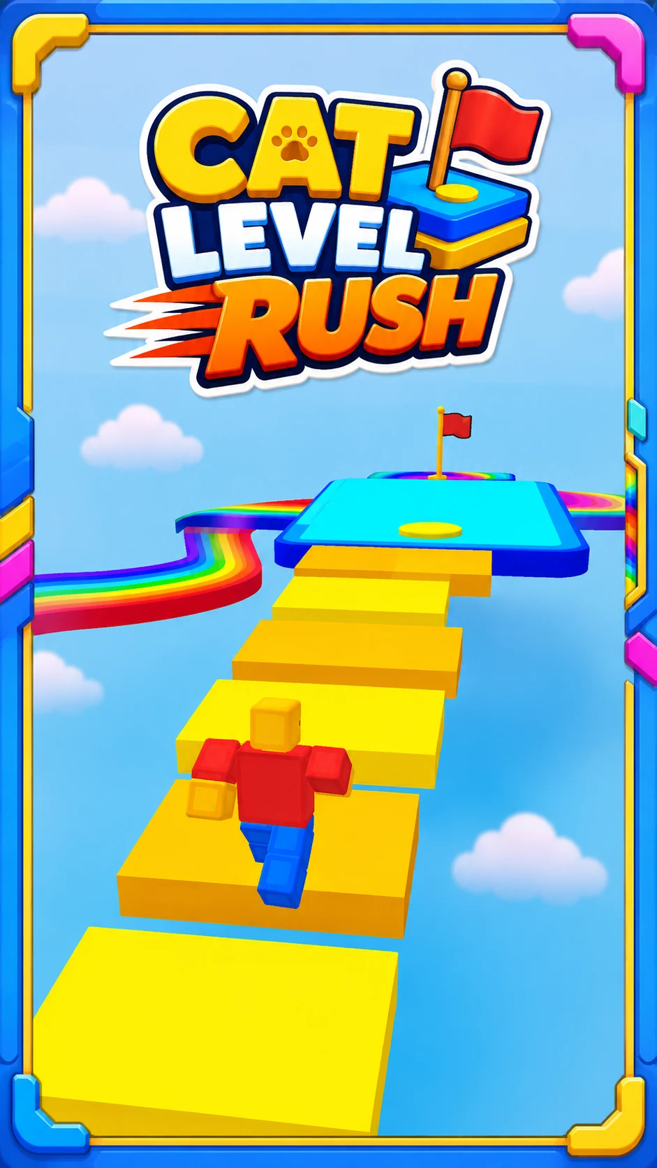 Cat Level Rush screenshot
