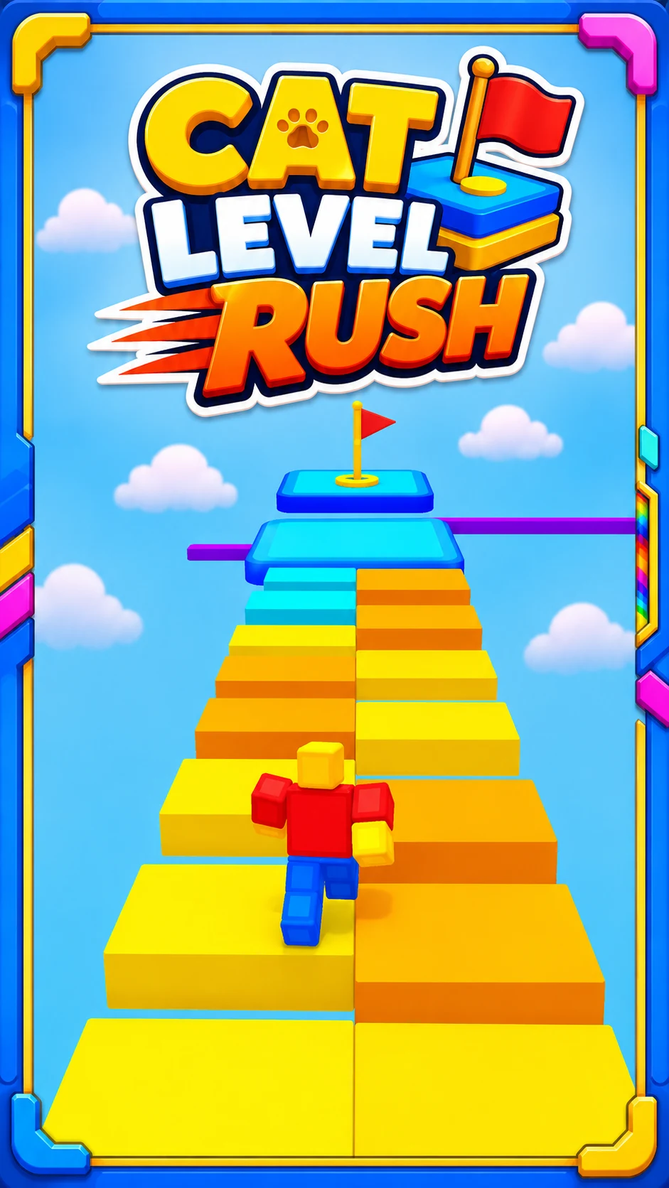 Cat Level Rush screenshot