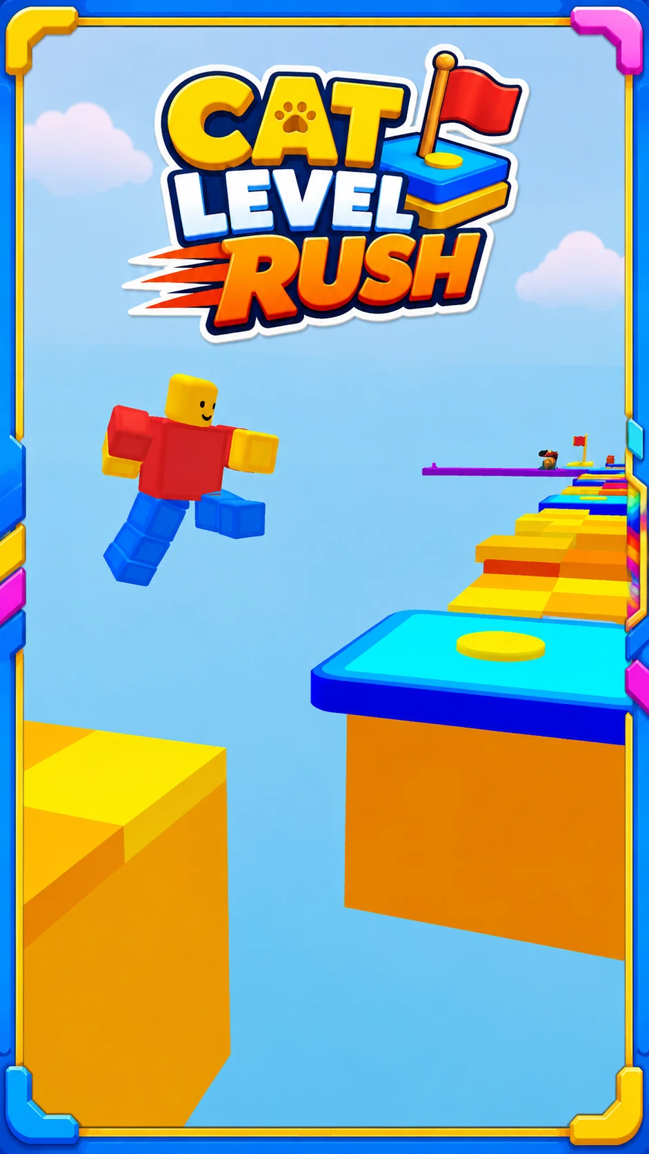 Cat Level Rush screenshot