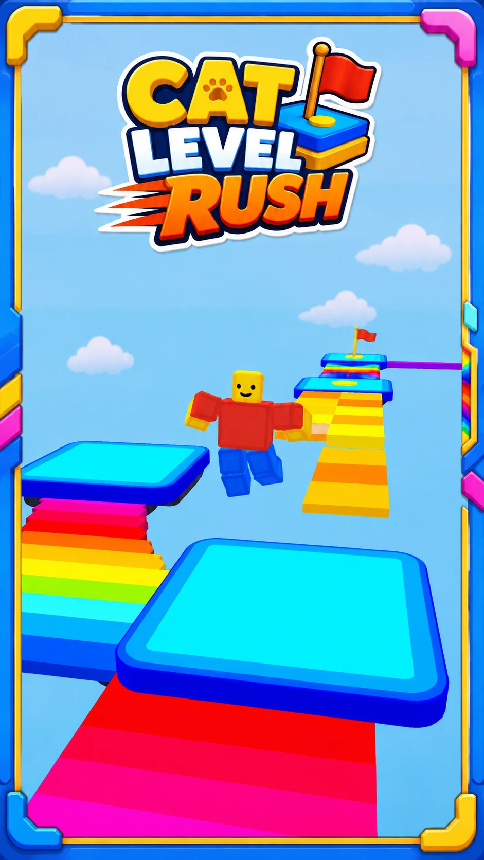 Cat Level Rush screenshot